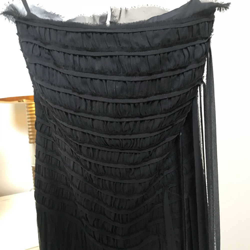 Strapless Black Dress
